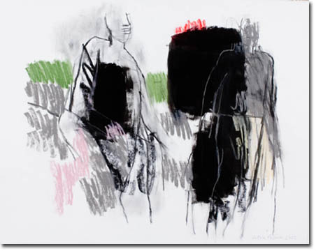 Two Figures in a Landscape 2005