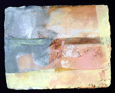 A Place of Echoes 32cm x 25cm Mixed media 