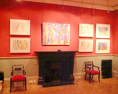View of upper gallery