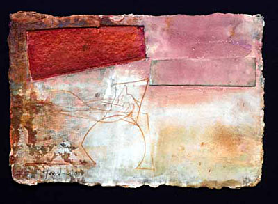 Atalaia 16cm x 11cm Mixed media 