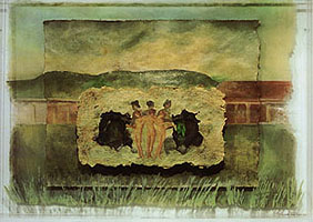 Carole Brisson: Palimpseste Mixed media
